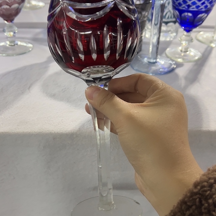 水晶玻璃手柄款微瑕一个