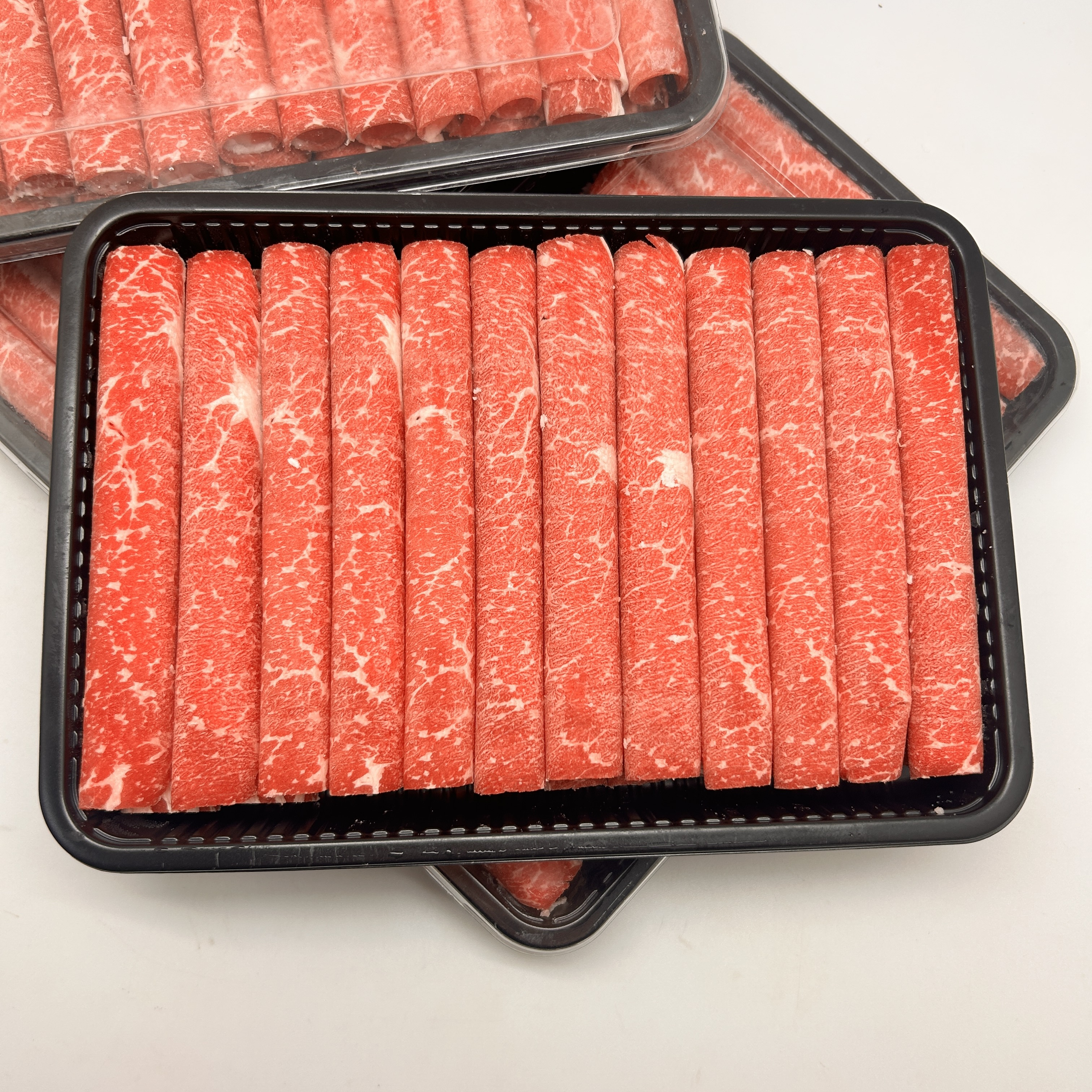 澳洲和牛原切纯血F4牛肉卷 250g*3盒