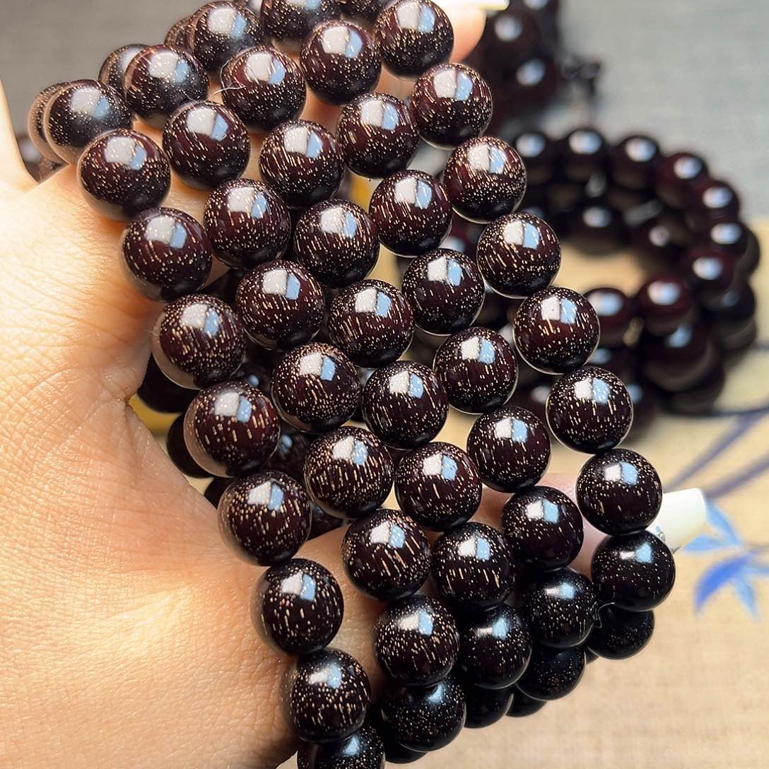 檀香紫檀（小叶紫檀）1.0 108颗满天星