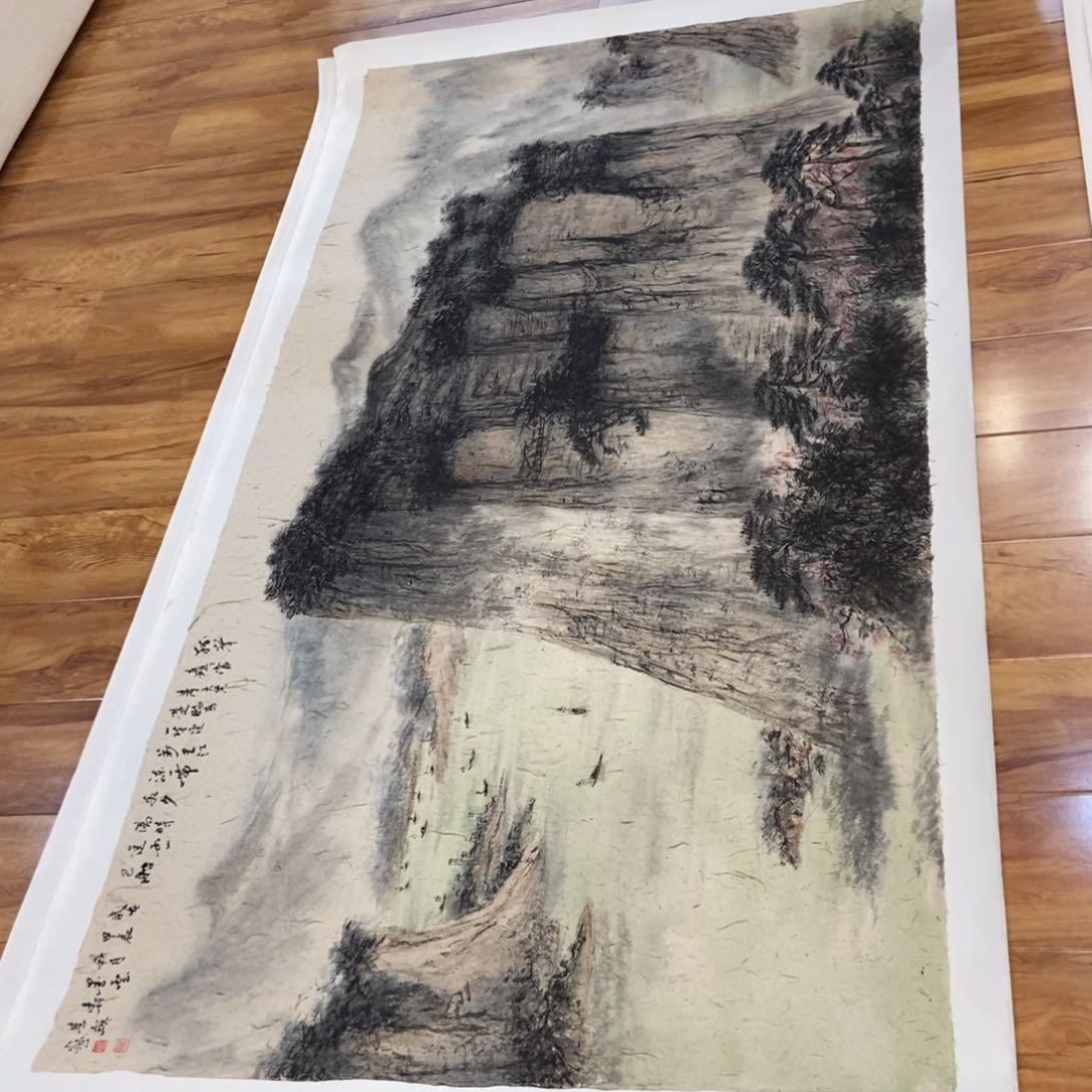 【闪购商品】国画人**年墨鱼精品墨语精品