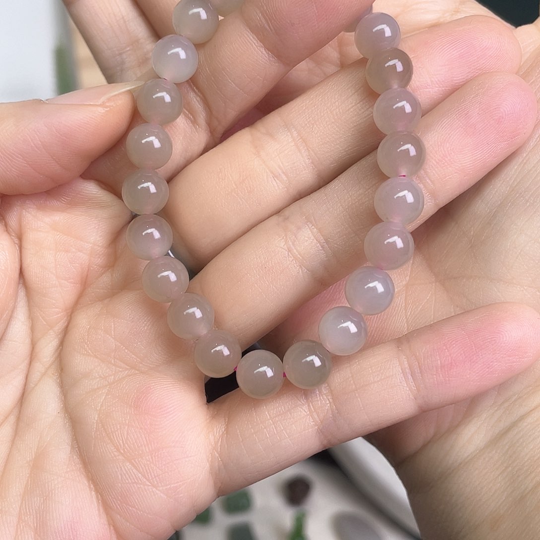 和田玉颈饰未镶嵌卡8手串