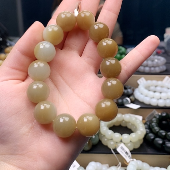 未镶嵌和田玉手链