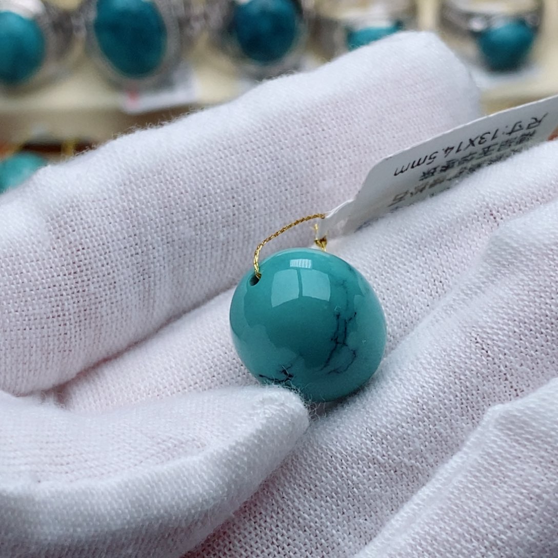 未镶嵌绿松石珠宝奇石慧****z