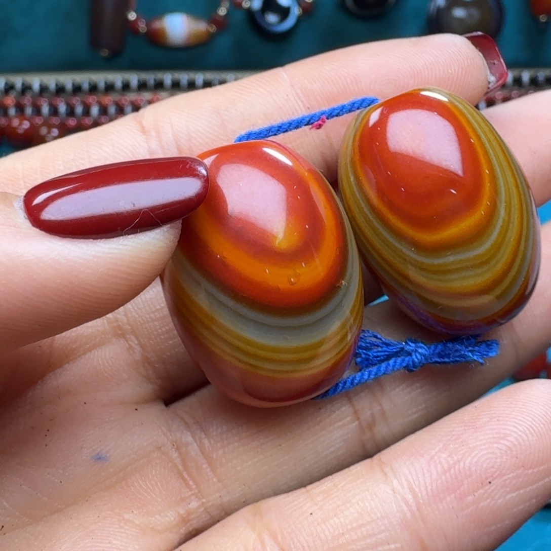 玛瑙/玉髓未镶嵌项链