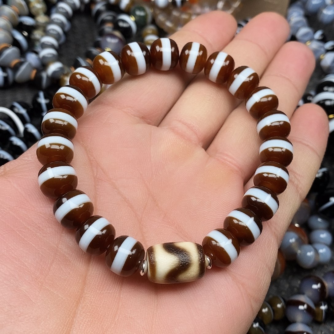 玛瑙/玉髓未镶嵌手链