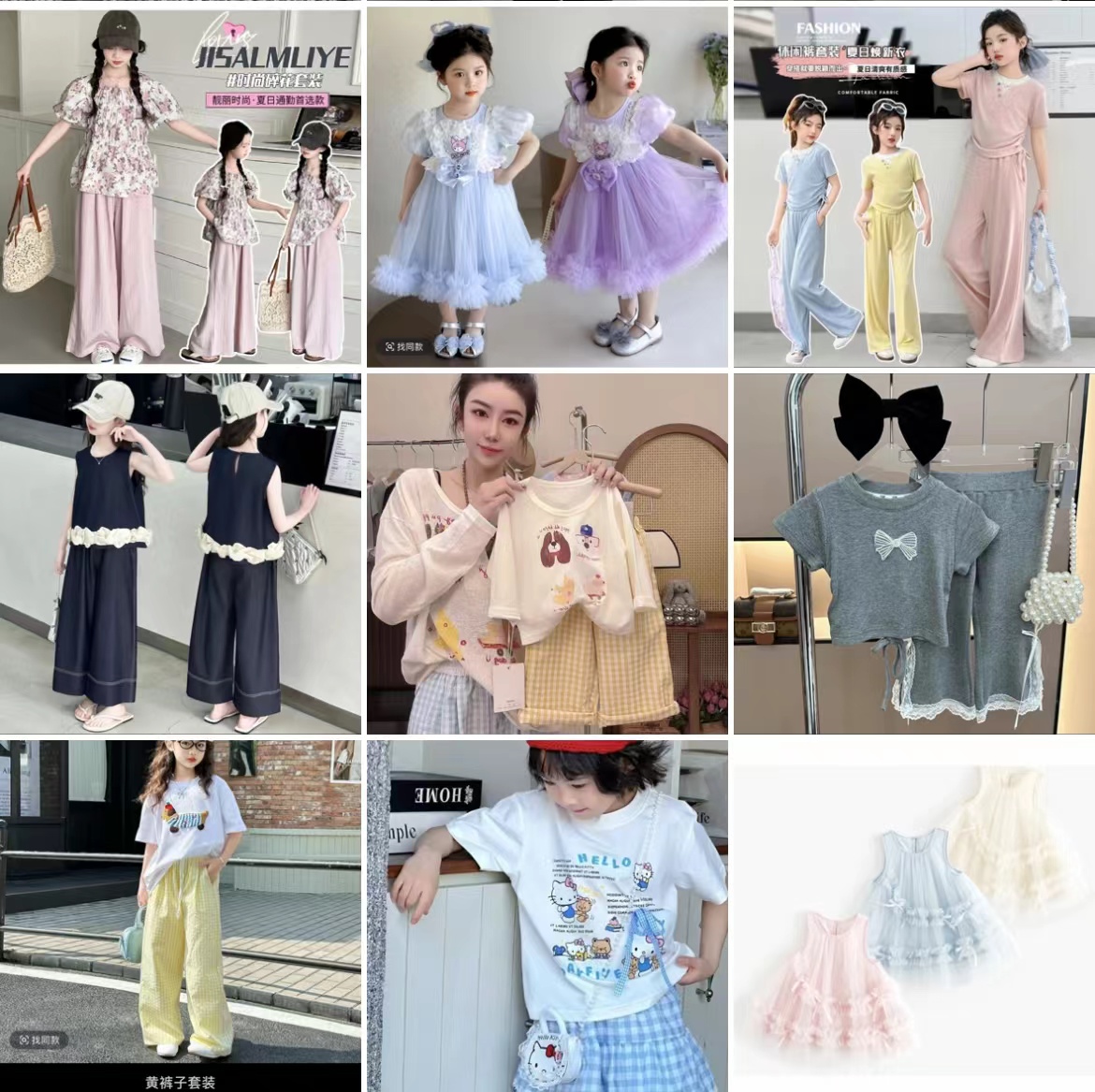 女童碎花连衣裙夏日时尚公主