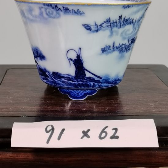 陶大德堂手工手绘釉盆