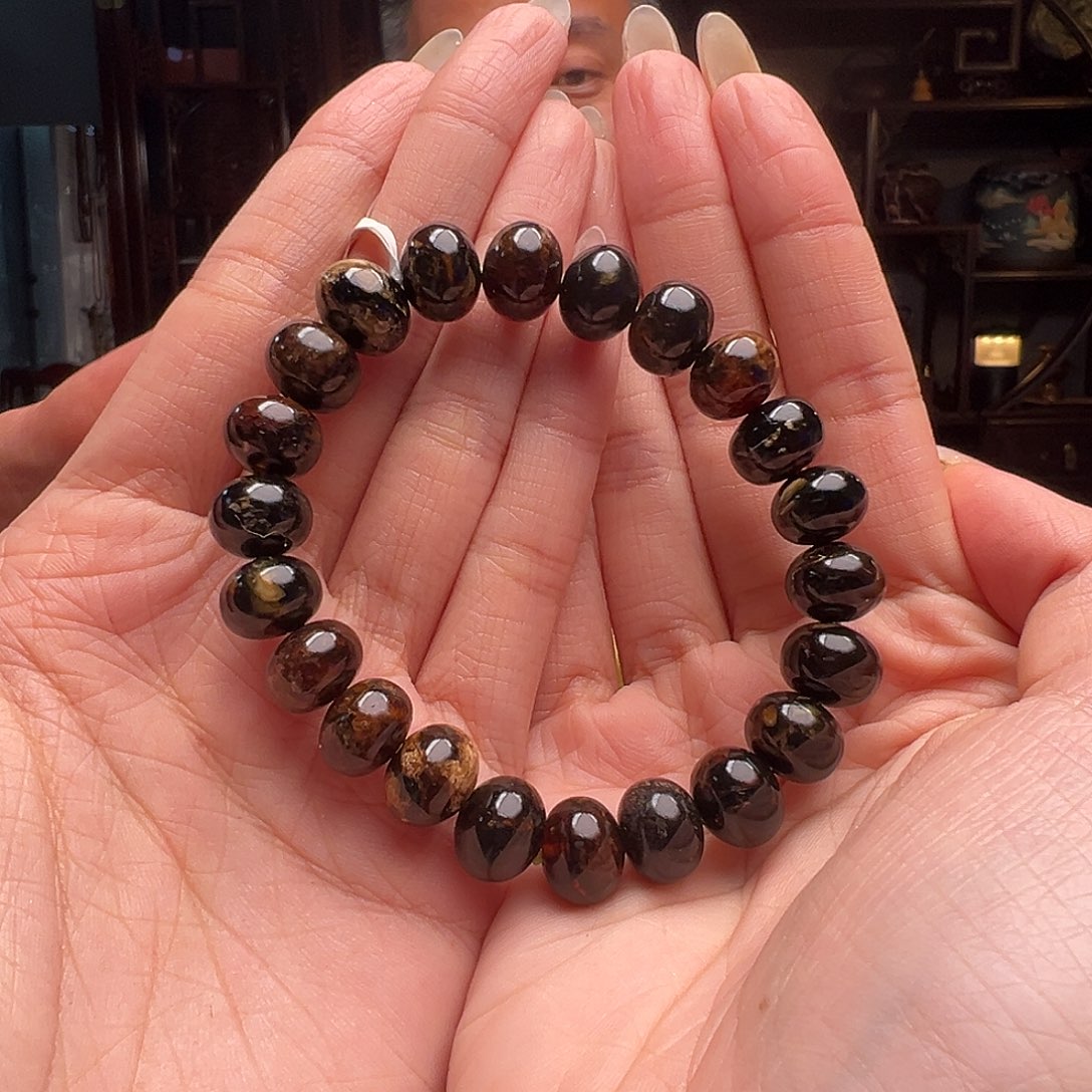 琥珀裸石未镶嵌天**宝抚顺琥珀10088。11mm