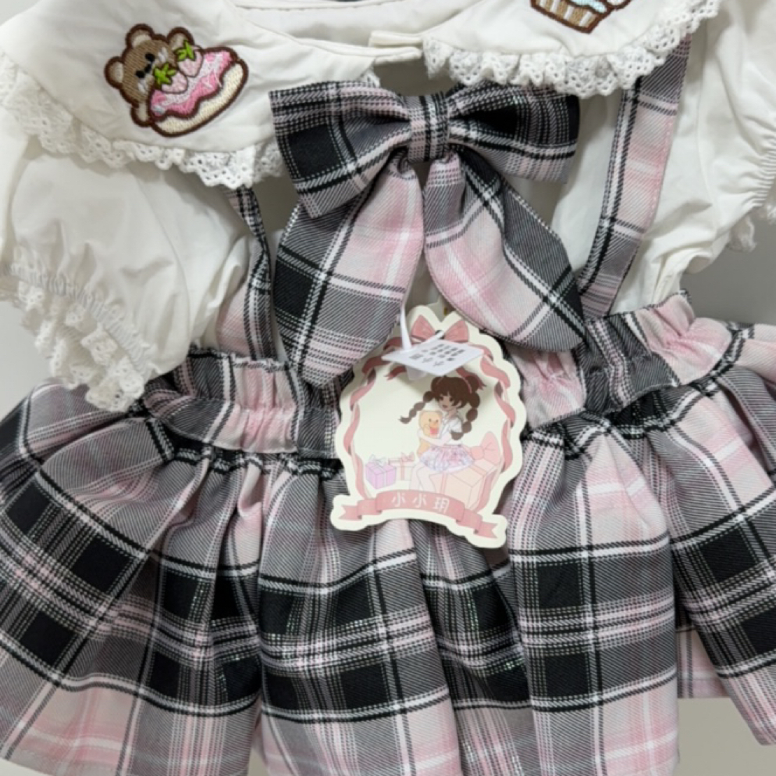 小小玥家儿童学院风jk炸屁