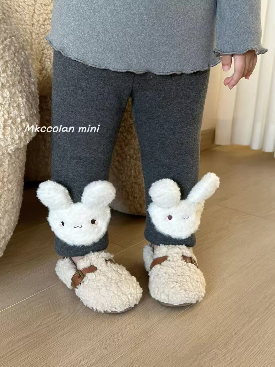 觅咔·25冬～小童一件过冬必备小兔蚕·丝打底裤（汉服）