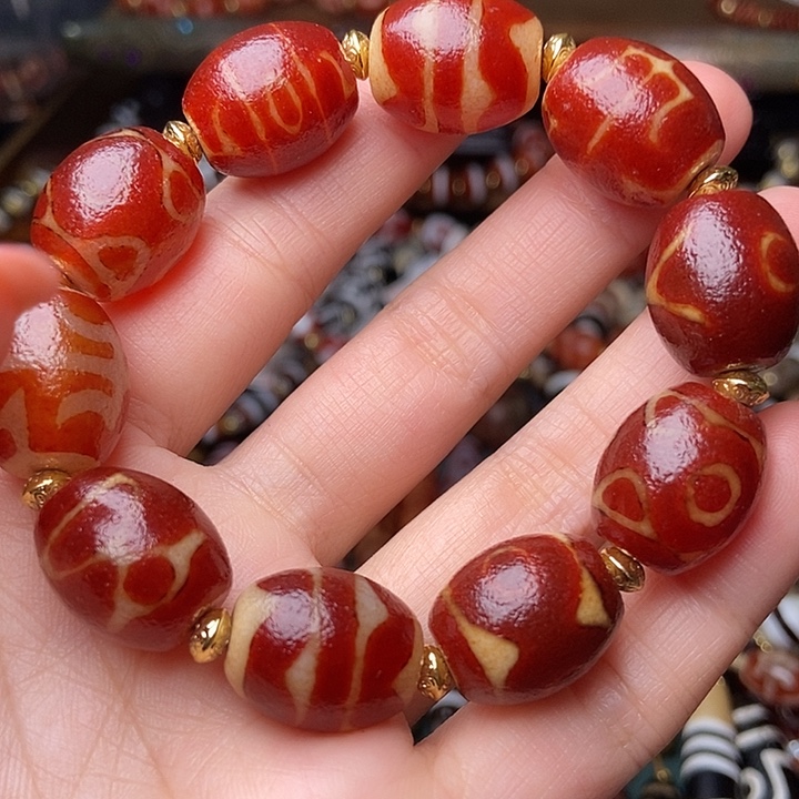 玛瑙/玉髓未镶嵌手链