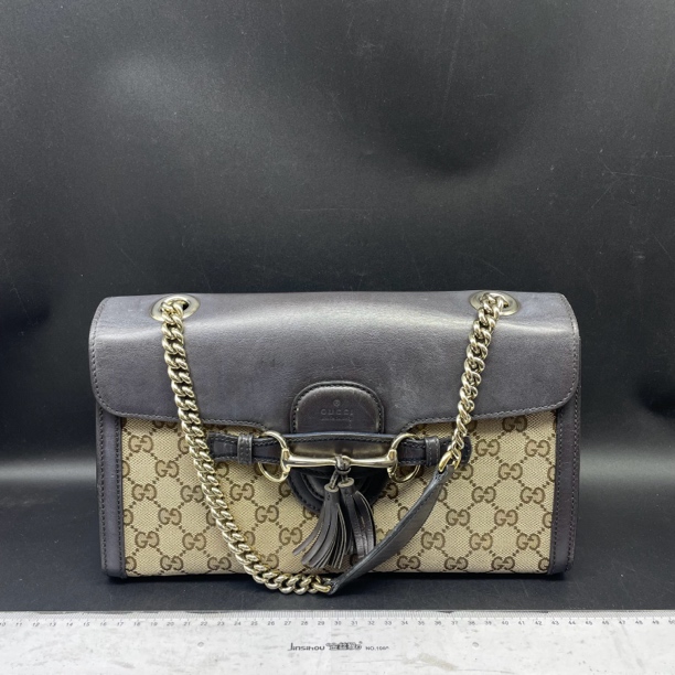 95新 GUCCI/古驰 艾米丽手提包/14389