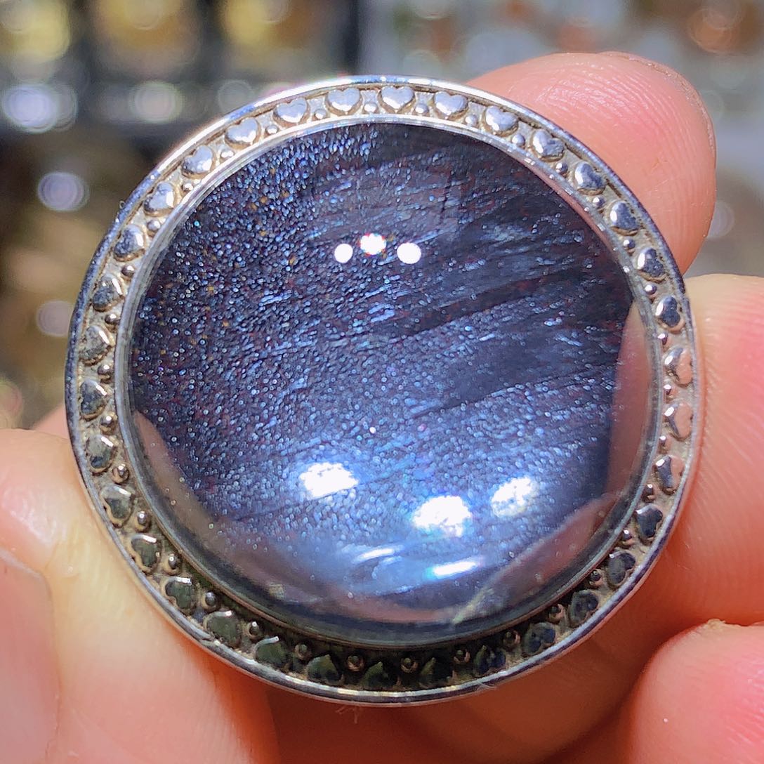 水晶银S925镶嵌珠宝半成品定制款