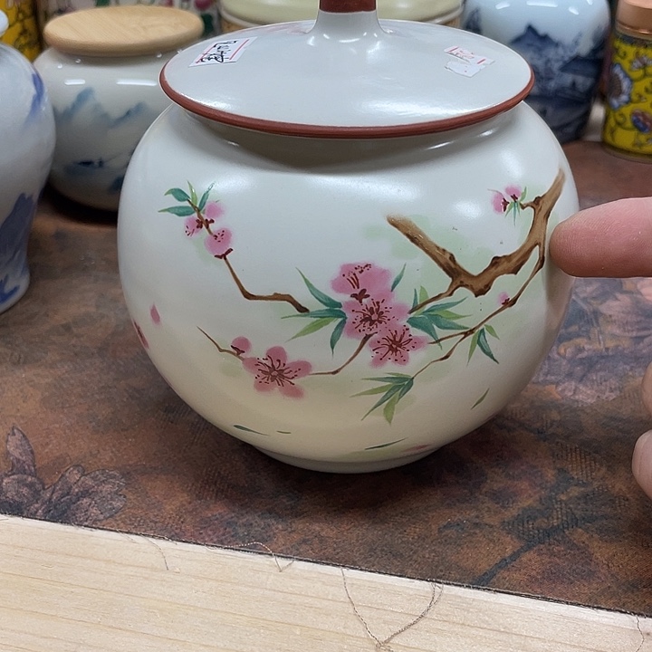 陶瓷罐茶叶罐密封罐储物罐