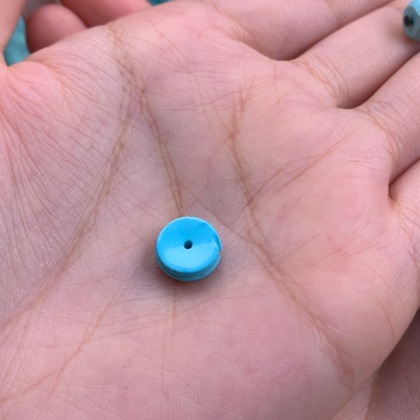 【闪购商品】绿松石羽毛扣未镶嵌丶****