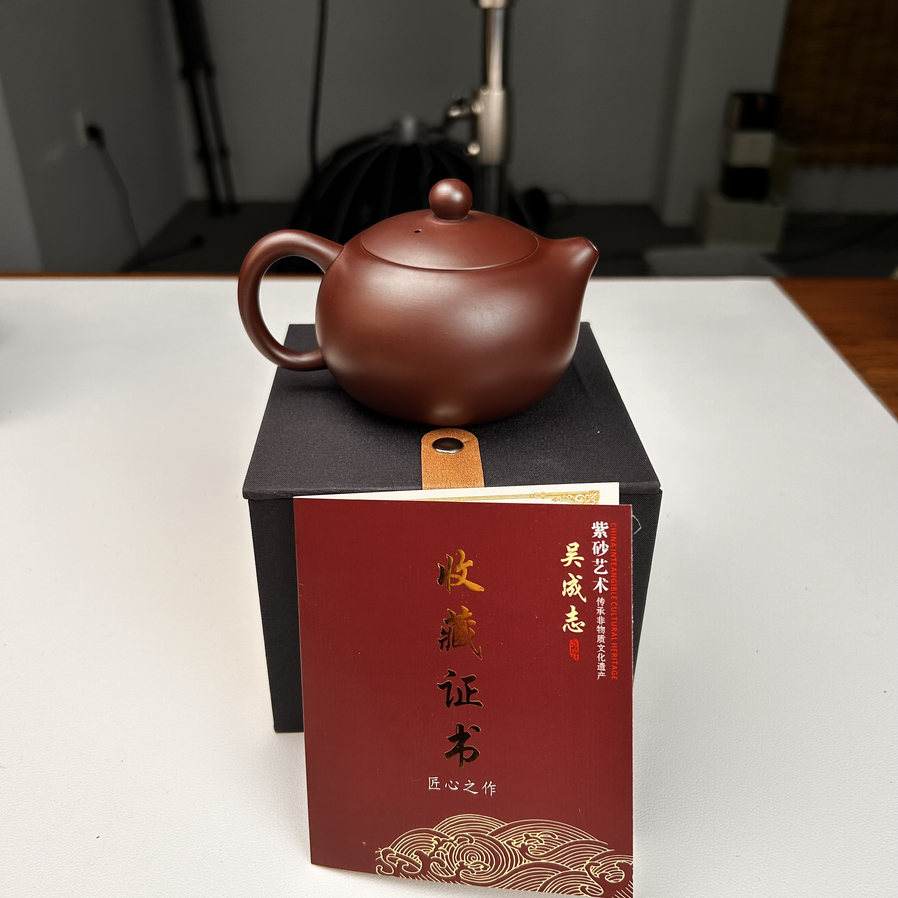 （胡子茶器）深井老紫泥西施壶 6244-pp