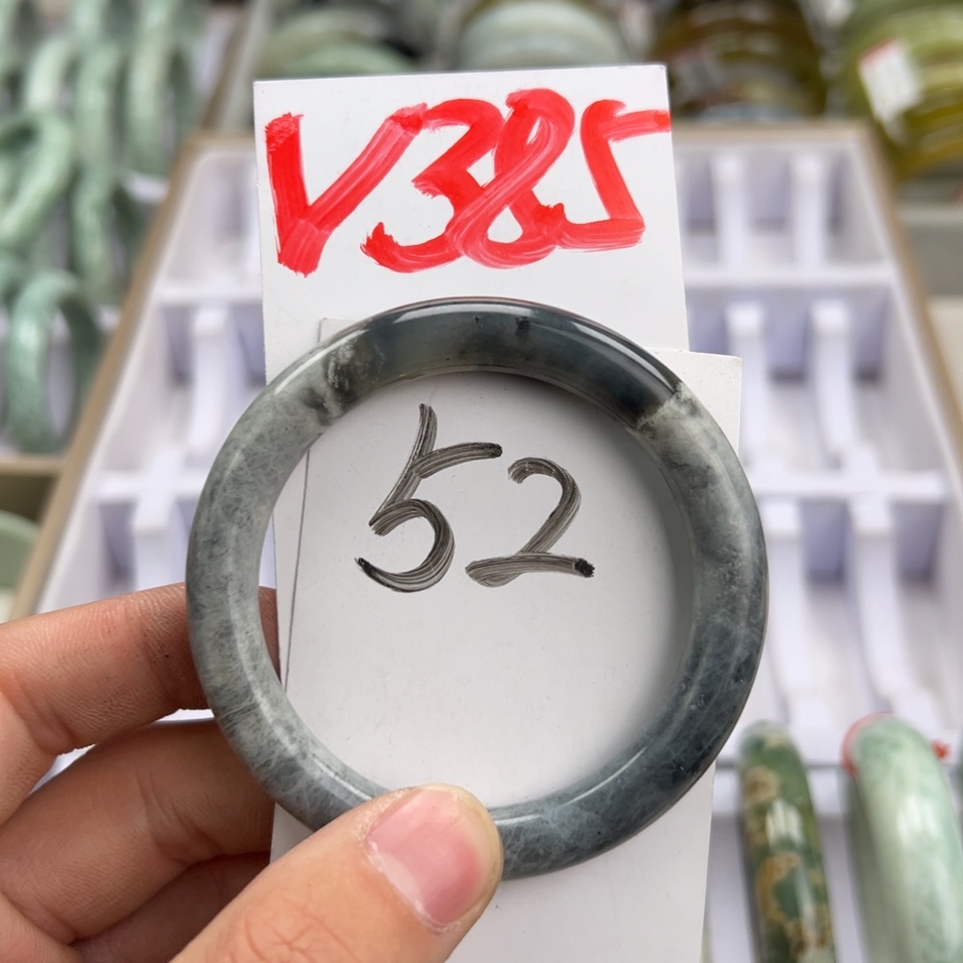 岫玉手镯未镶嵌天然岫玉微瑕