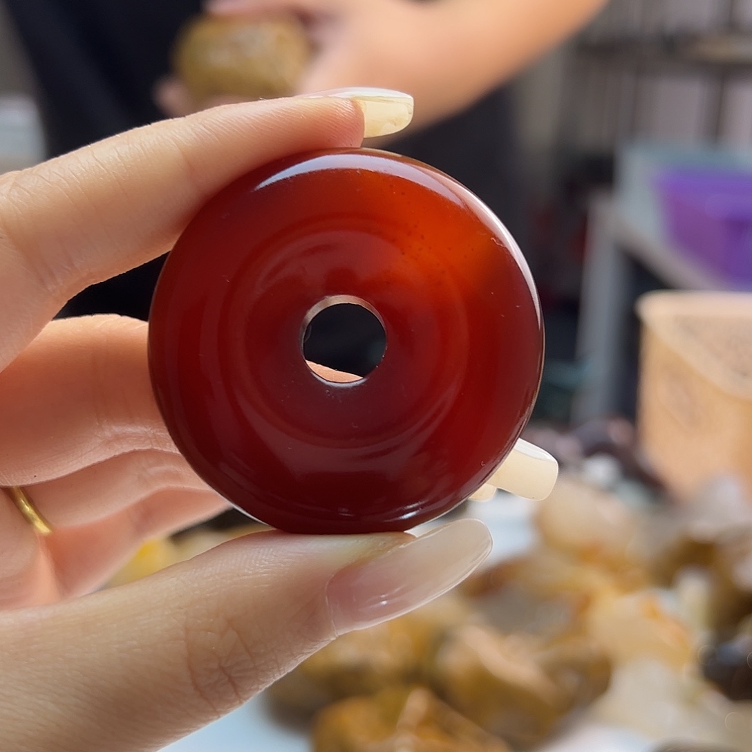 玛瑙/玉髓未镶嵌吊坠(不含链)