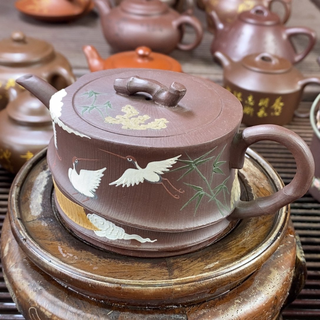 紫砂茶壶原矿手工143