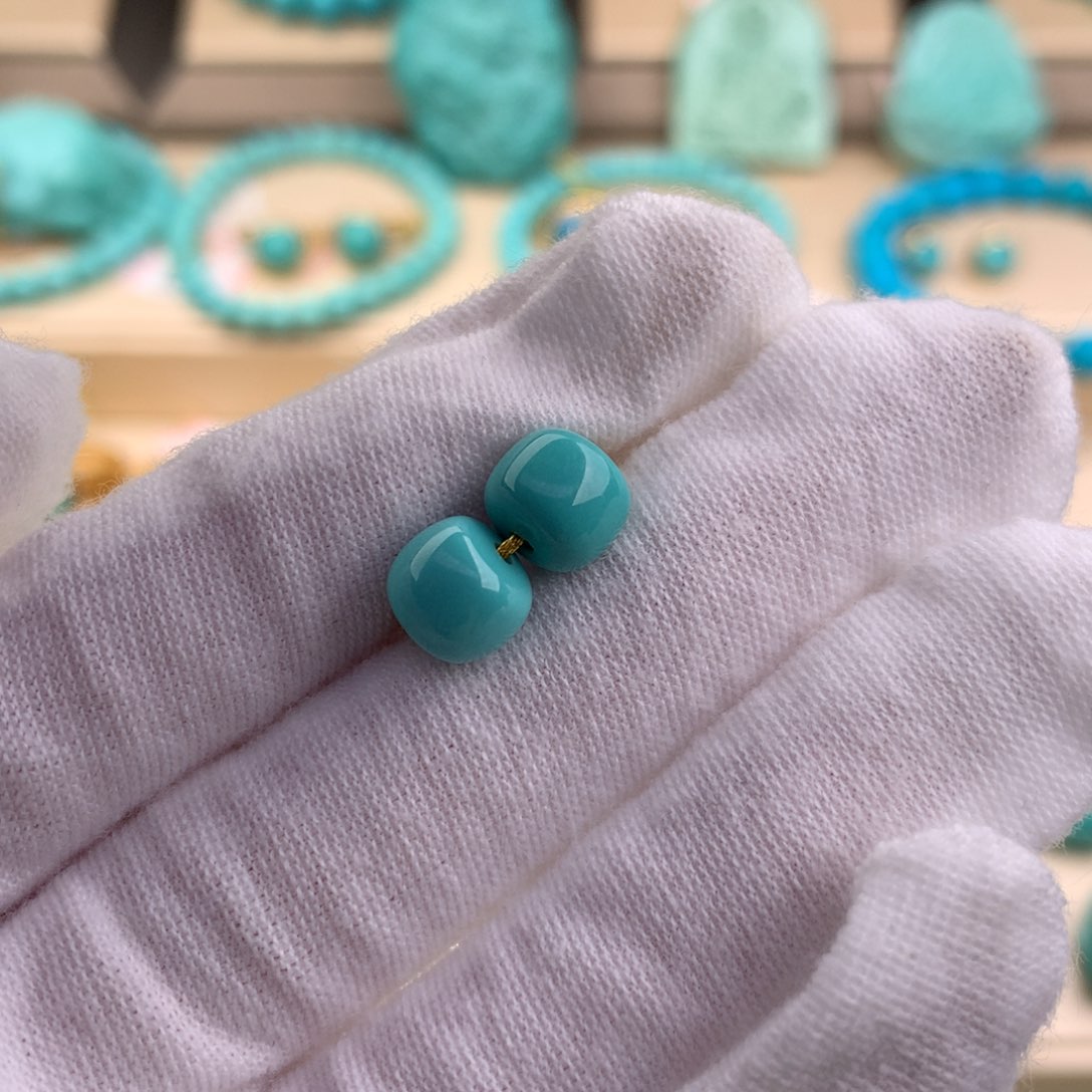 绿松石珠宝奇石未镶嵌