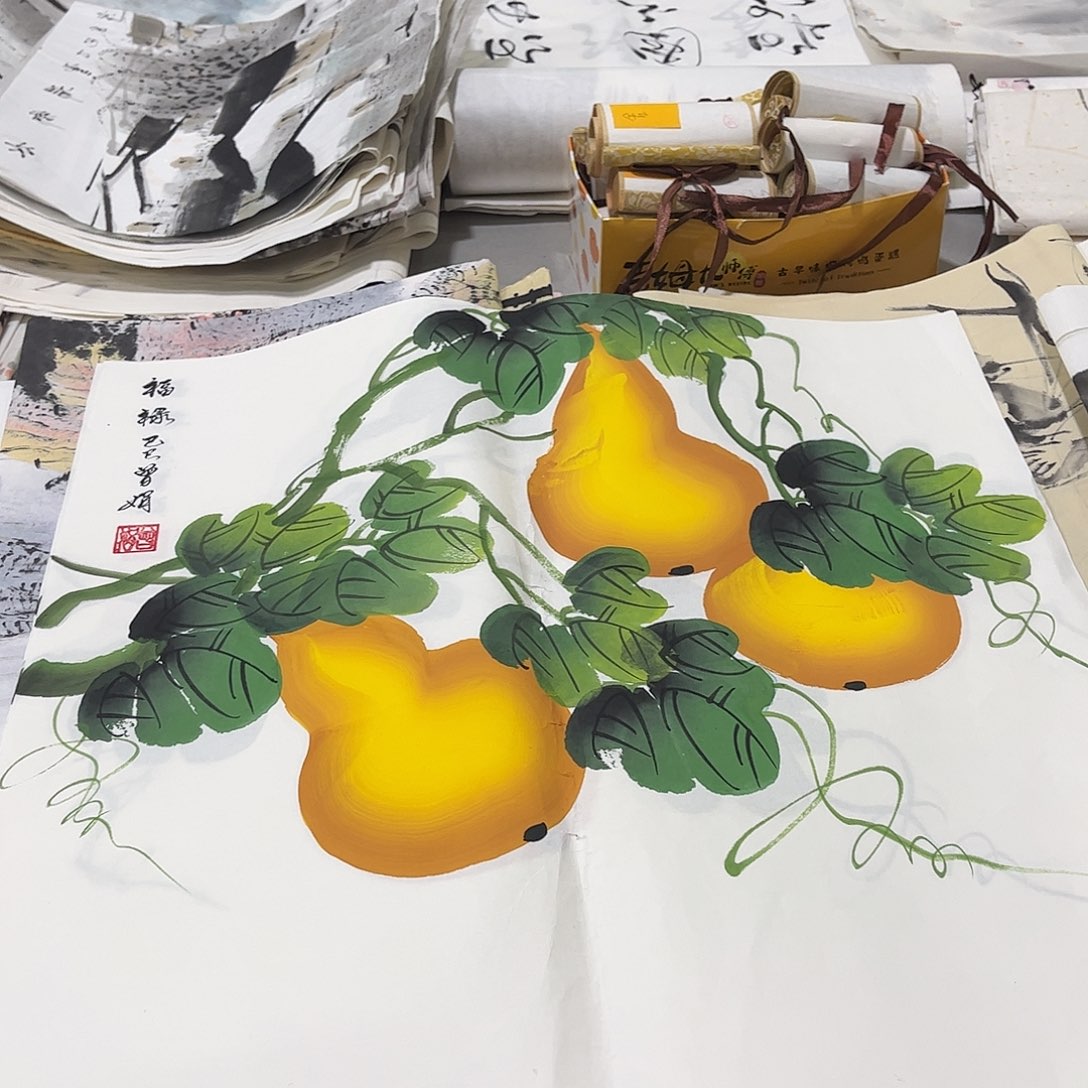 国画H精品国画作品