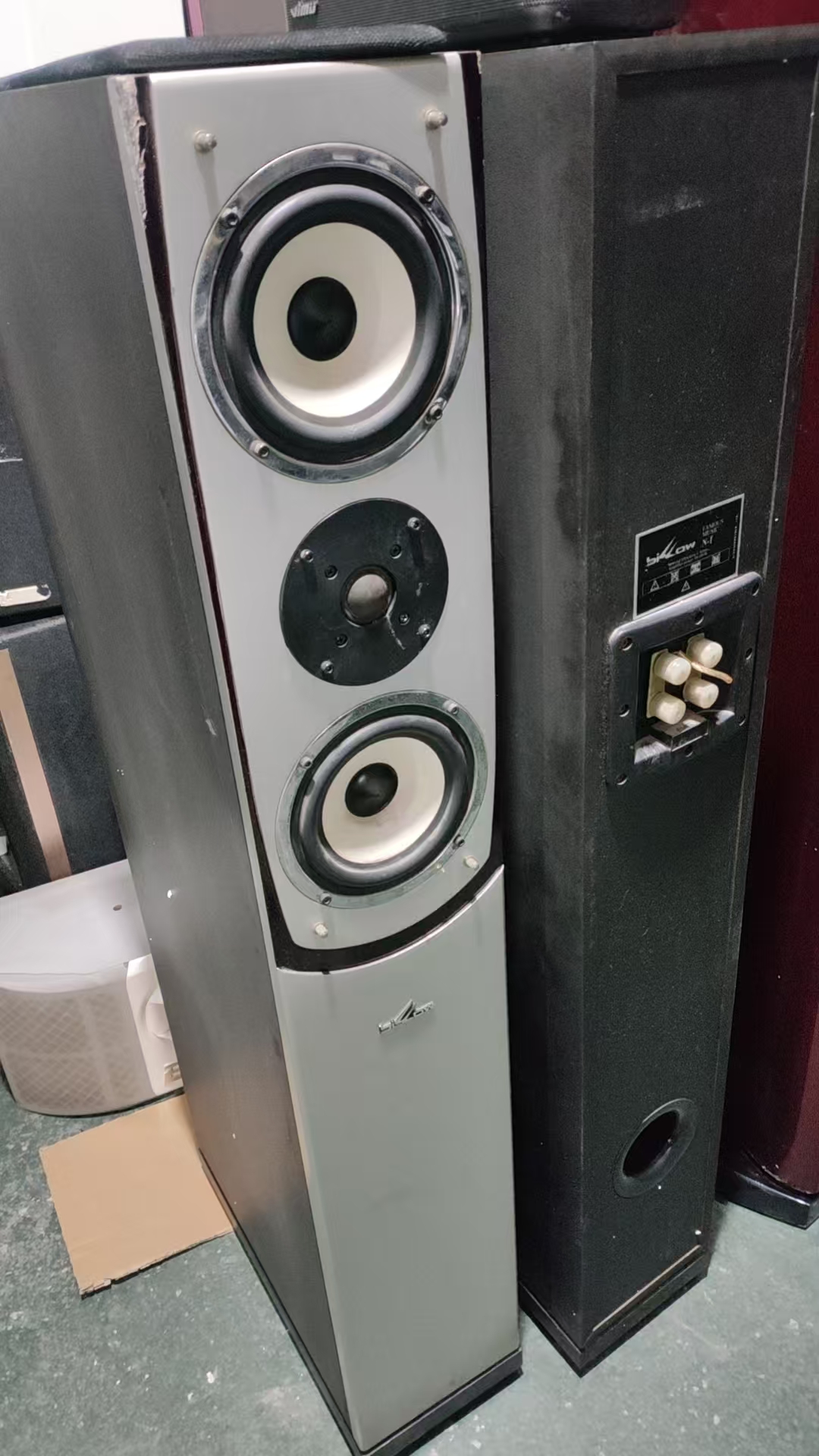 8新  落地音响一对 不包邮费