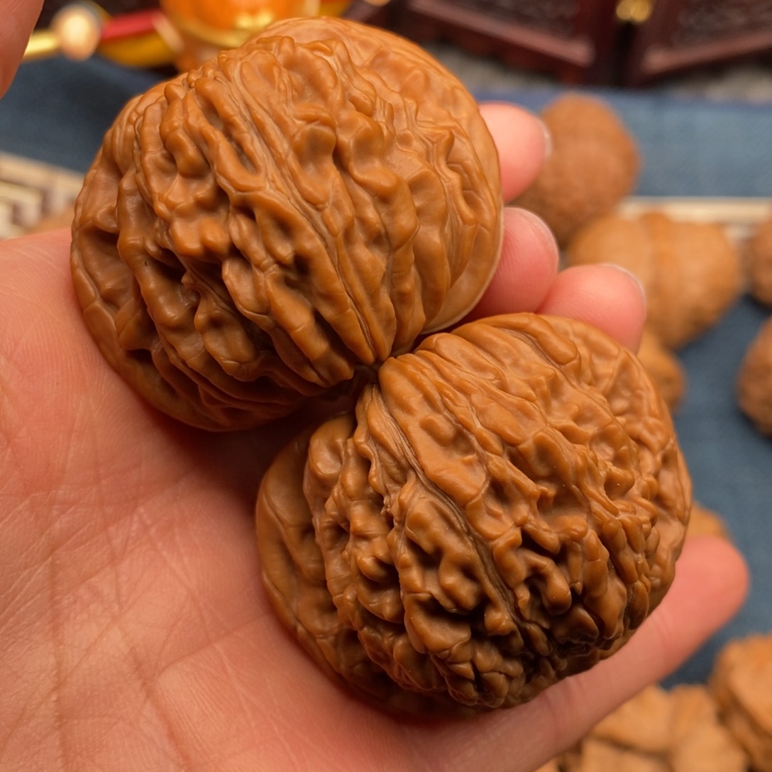 文玩核桃把件45全品精品南瓜楼