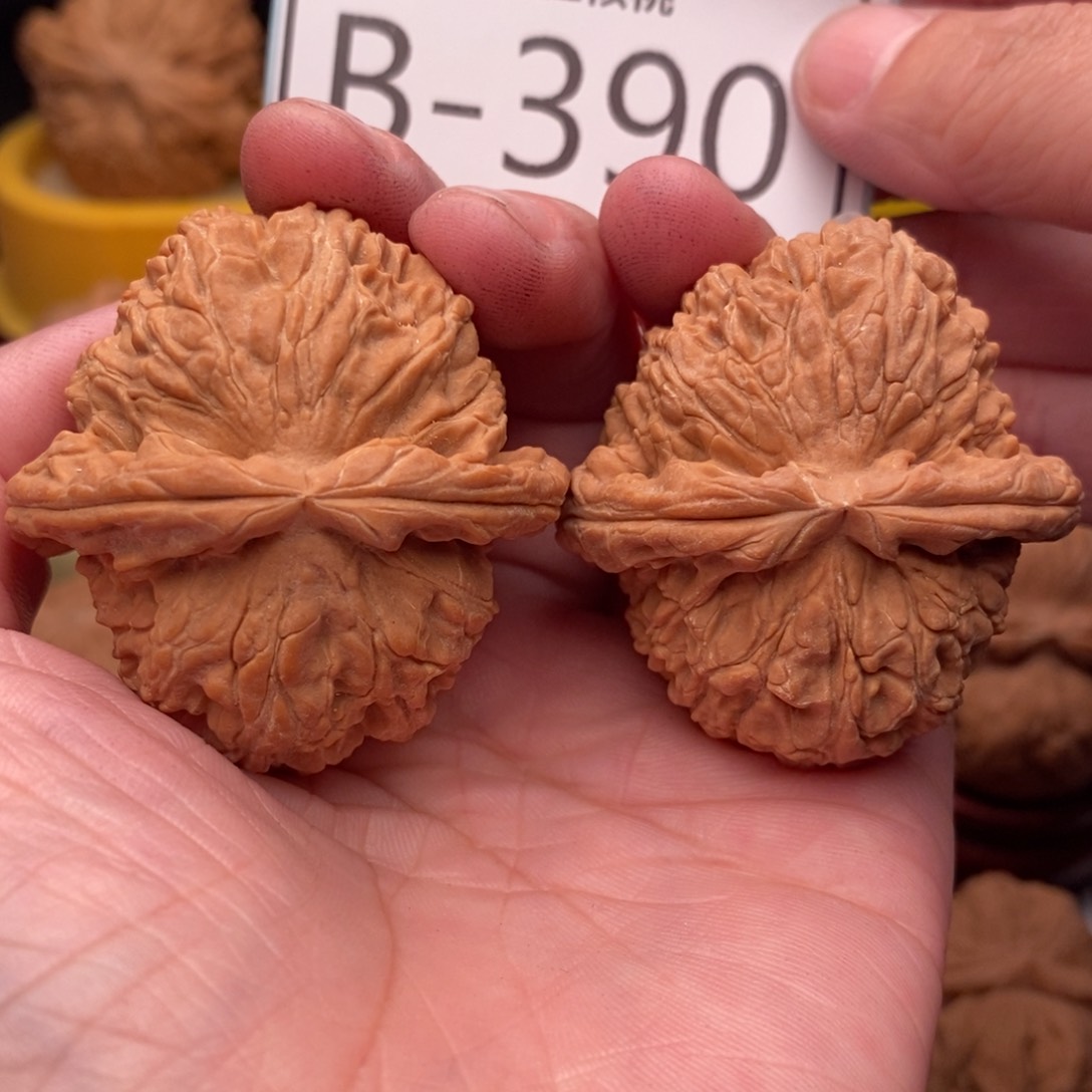 文玩核桃把件球白43