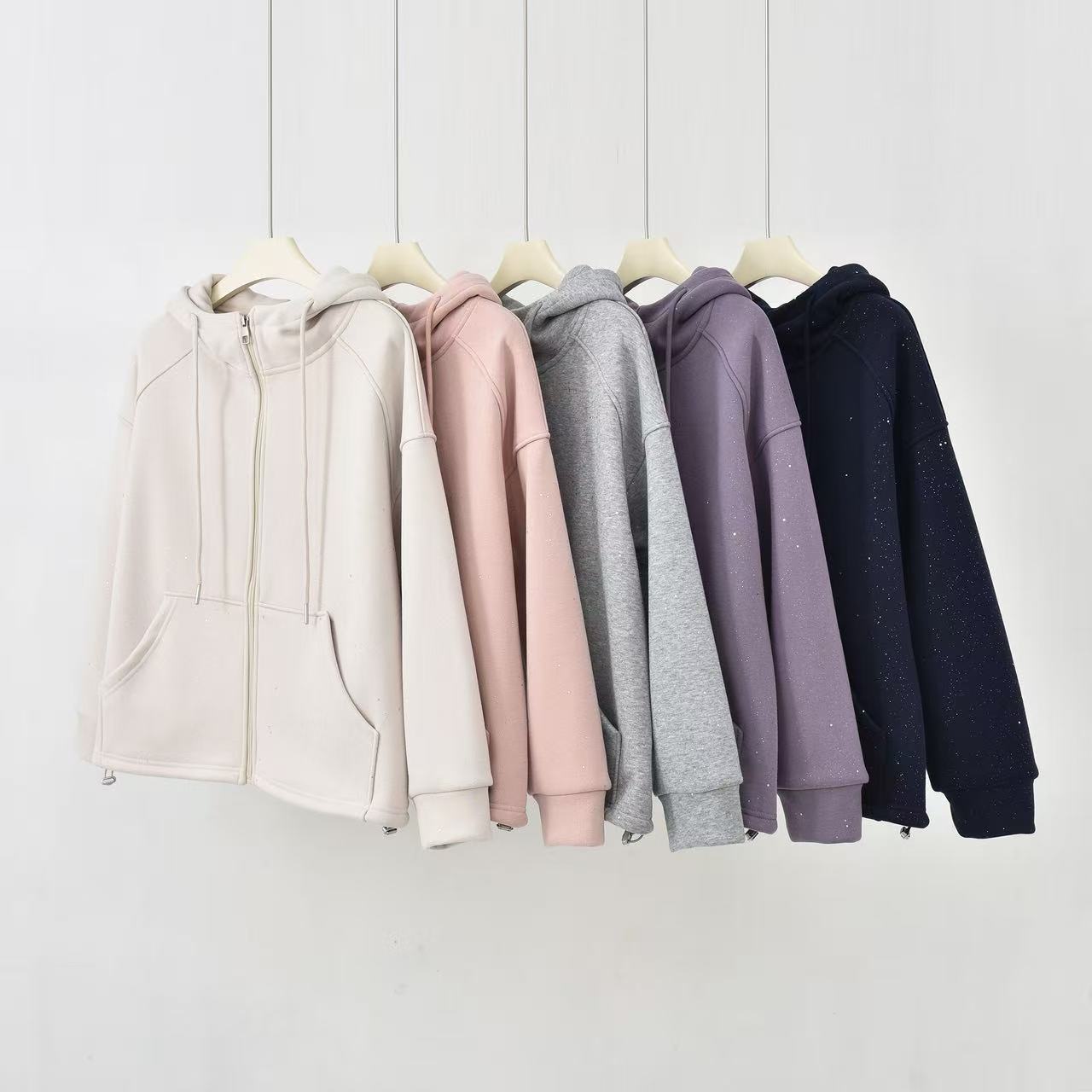 NXH-[百搭保暖]2025秋冬新款时尚保暖拼接百搭短外套K-MF6837