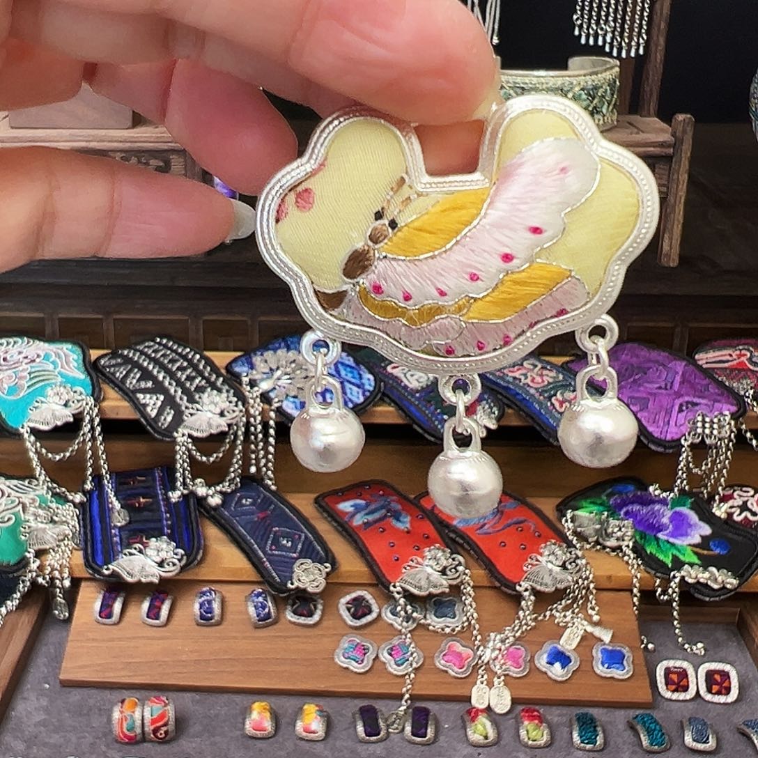 织绣手工刺绣工艺品