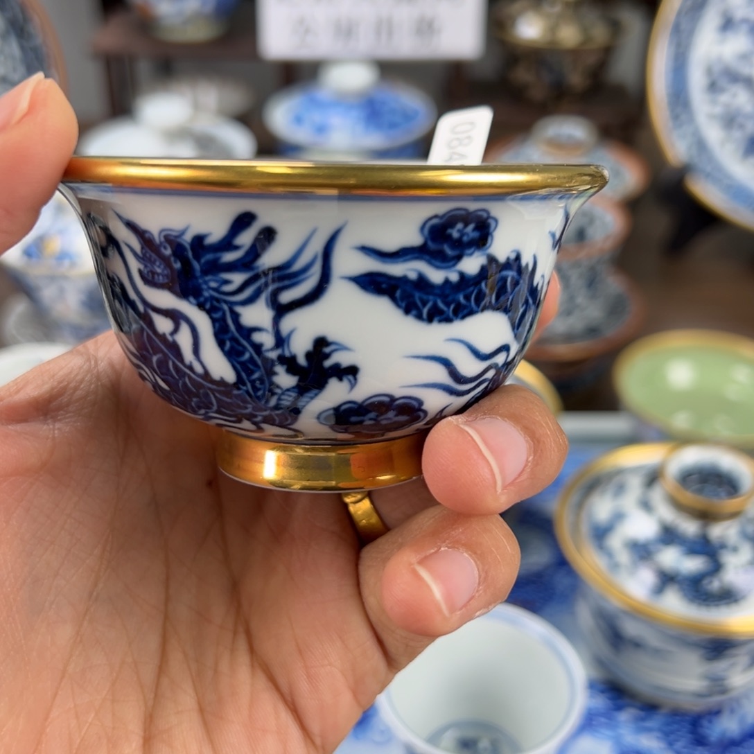 峥***阁景德镇手工手绘陶瓷