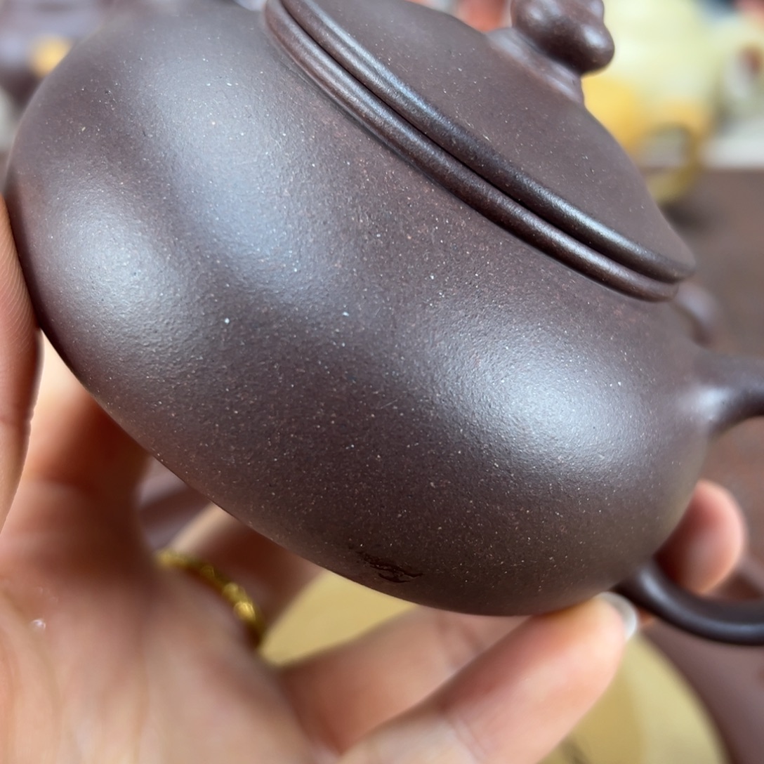 香***叶紫砂茶杯4井寒江封釉