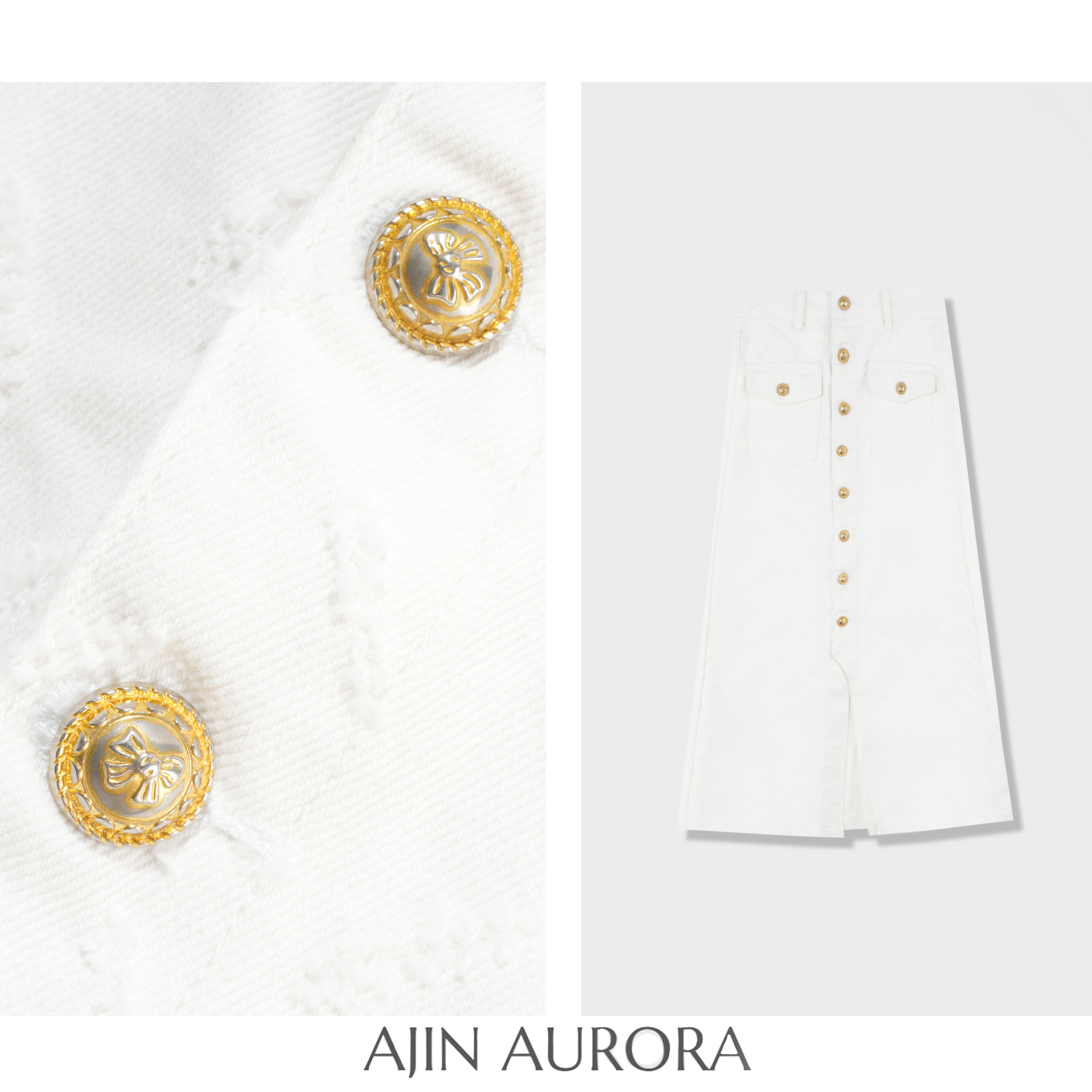 766【雪霜绵绵】高腰显瘦A字牛仔群女夏季遮肉百搭宽松群子A3