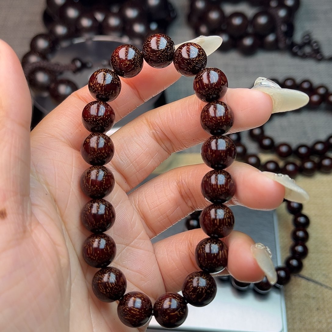 檀香紫檀（小叶紫檀）1.0单圈 爆星