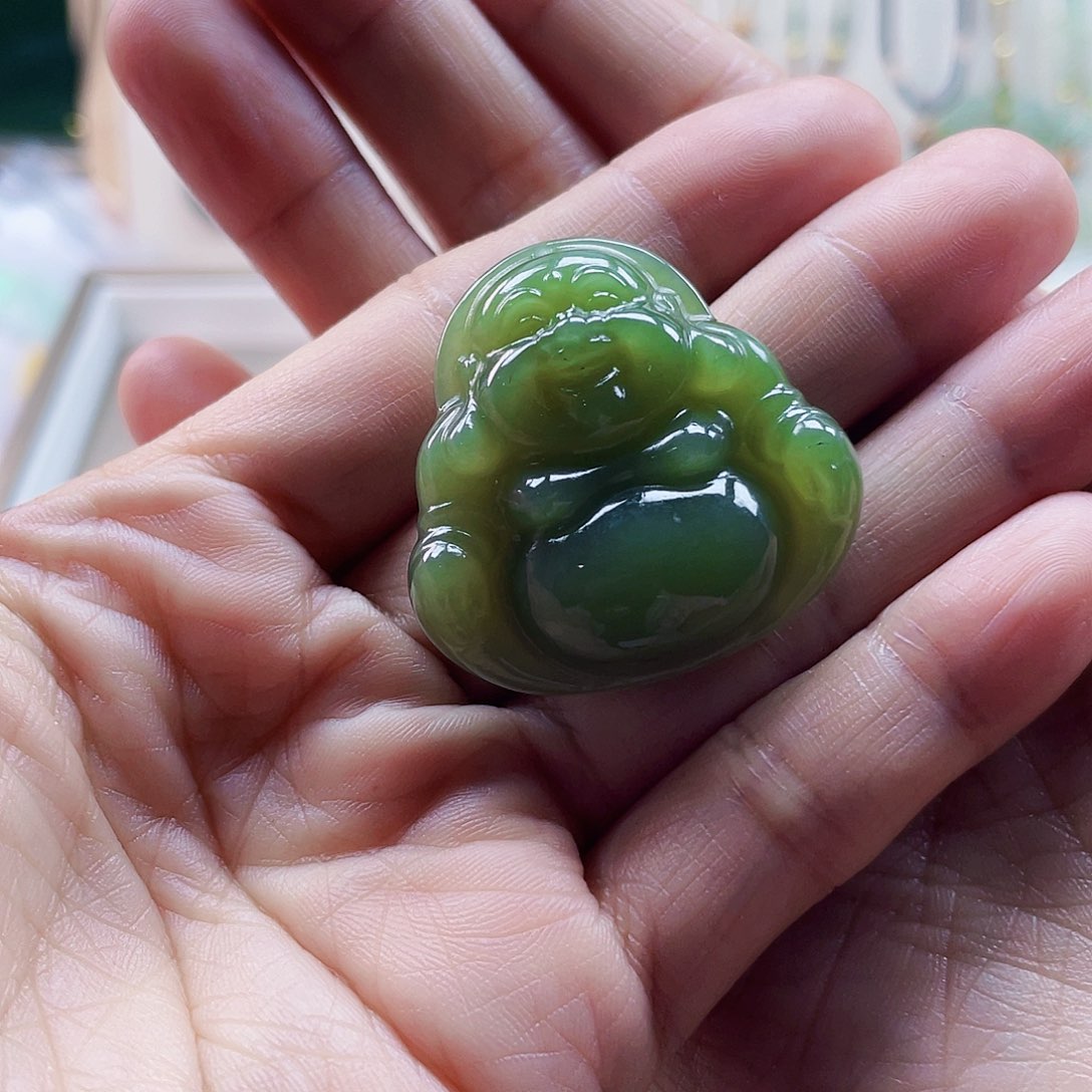 和田玉吊坠(不含链)未镶嵌乐****电