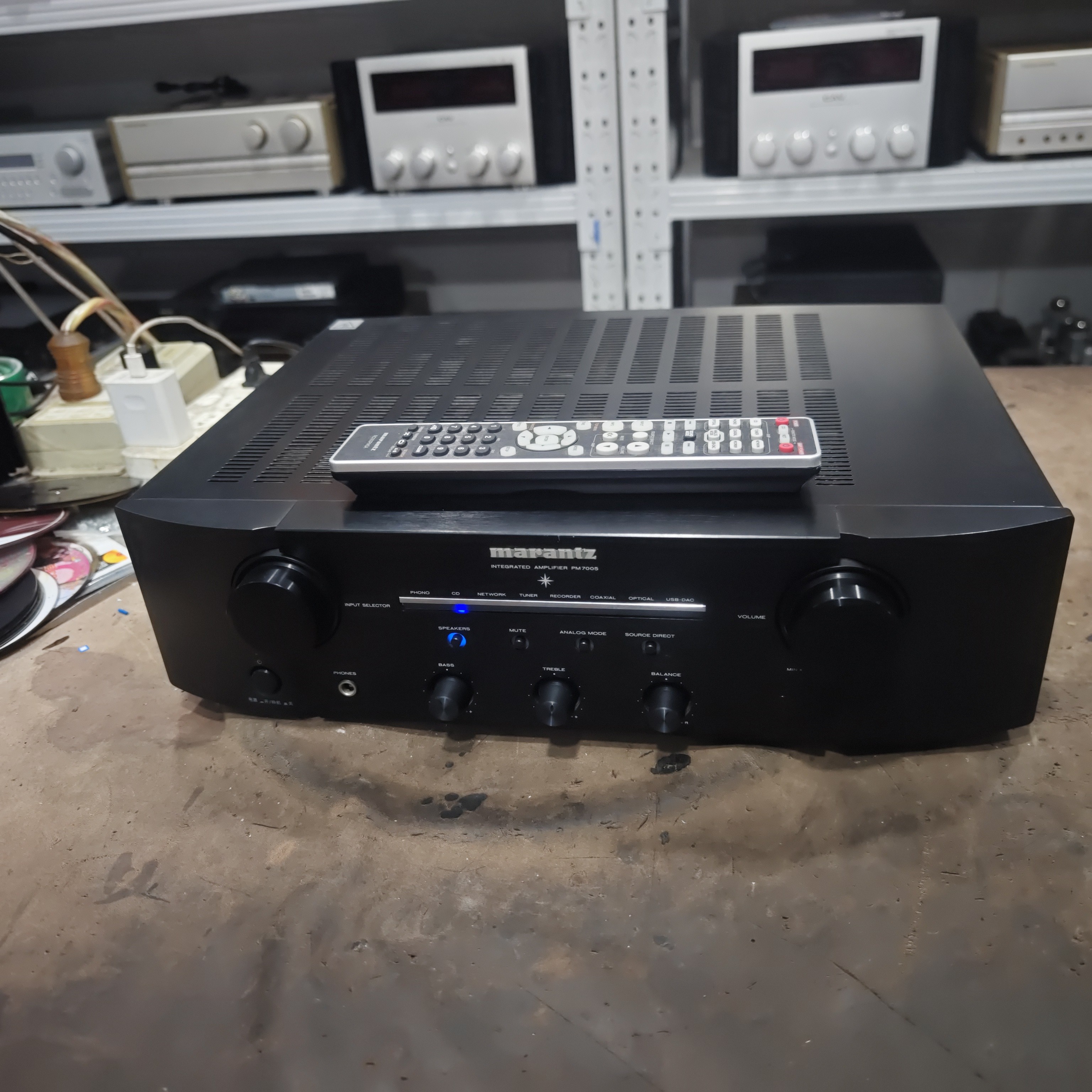 8新  二手马兰士纯功放机7005正常不包邮不退换货