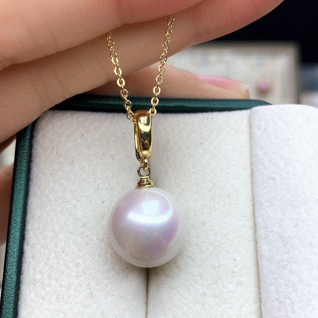 淡水珍珠颈饰合金