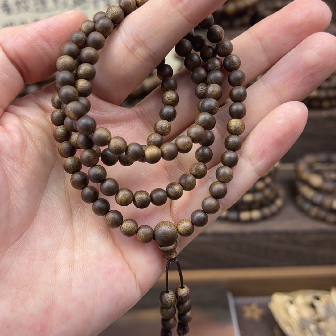 沉香碎屑沉香06圆珠多圈12