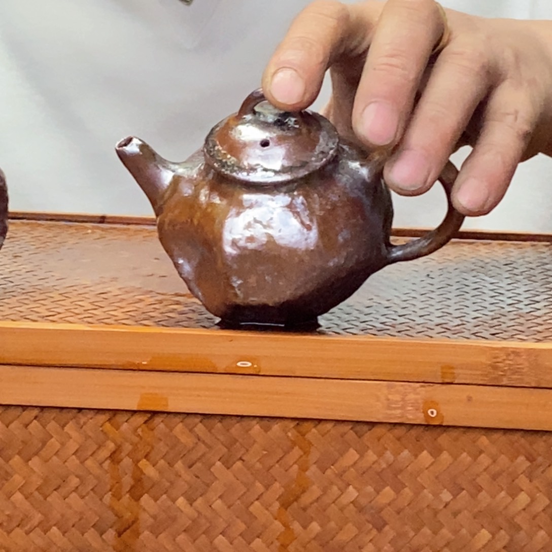 紫砂柴烧紫砂茶具