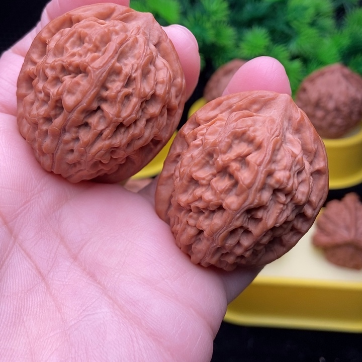 吊坠文玩核桃莲花37全品