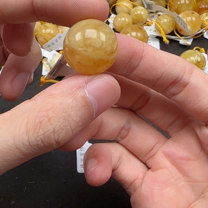 蜜蜡未镶嵌珠宝奇石天然111