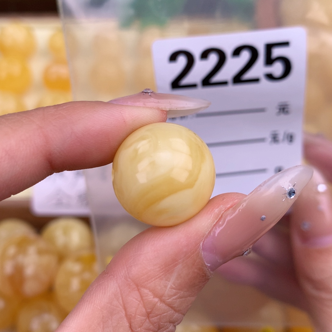 琥珀未镶嵌珠宝奇石18 粉