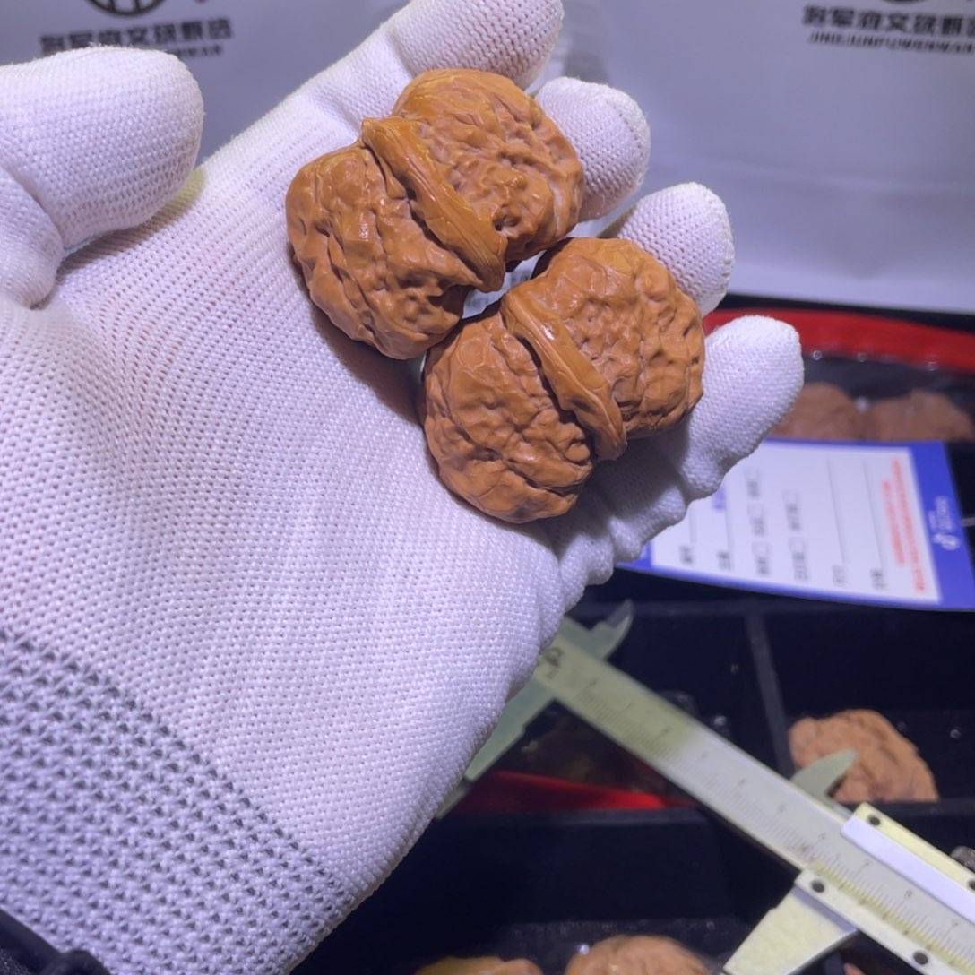 文玩核桃把件蛤蟆头 609