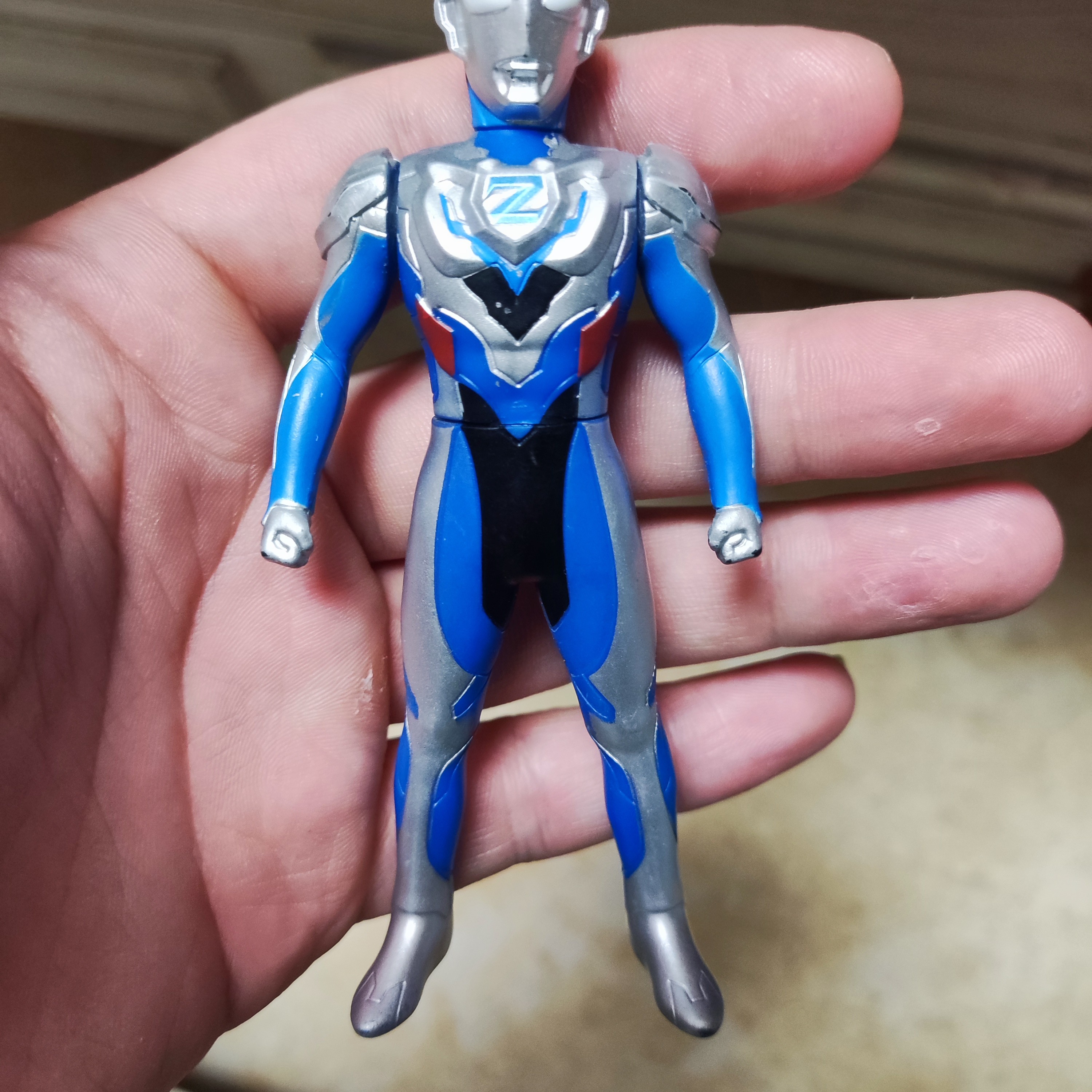 一个野生奥特曼软胶人偶玩具对战机械怪兽可动人偶