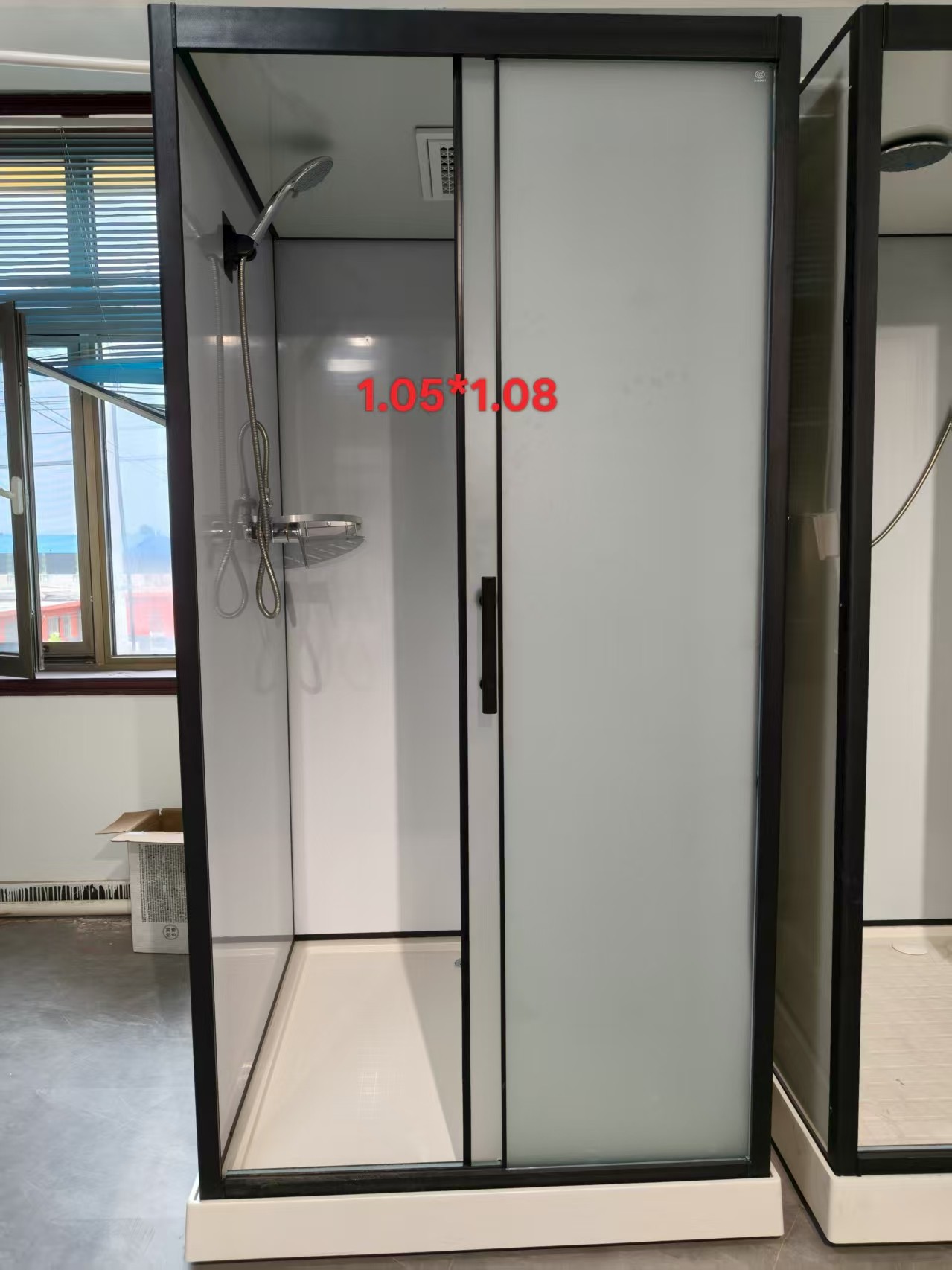 1.05*1.08定制款整体玻璃门淋浴房浴室卫生间一体式隔断装修洗澡