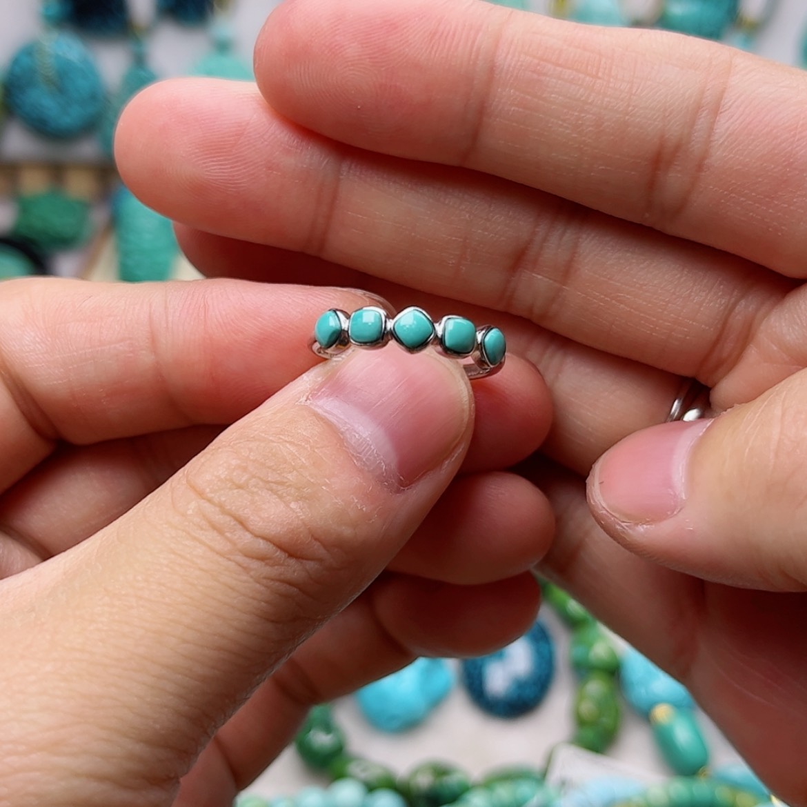 【闪购商品】绿松石珠宝奇石未镶嵌