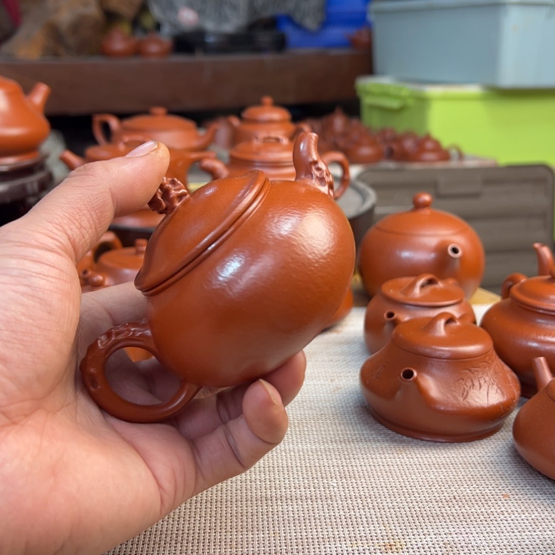 紫砂壶全手工制作太湖石