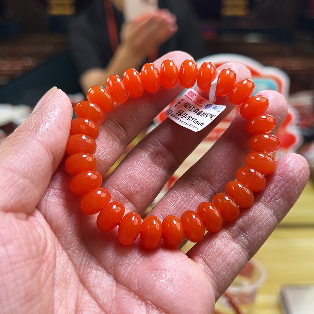 未镶嵌买南红玛瑙11mmmm