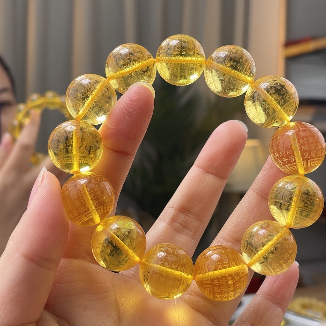 琥珀手链未镶嵌琥珀手串