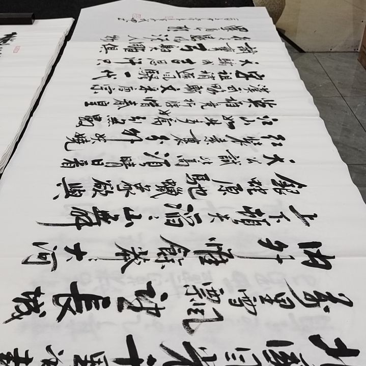 翰墨白武坤老师作品一副